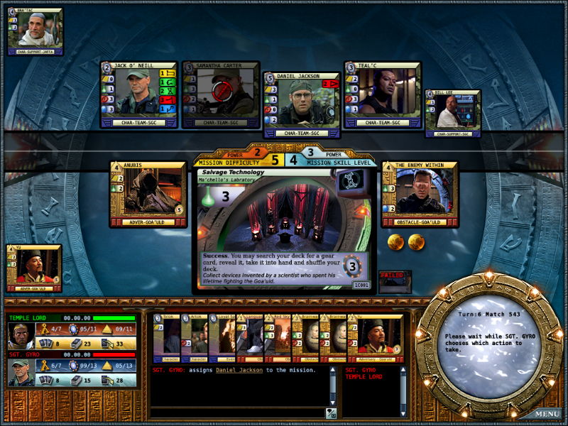 Stargate Online Trading Card Game - screenshot 5