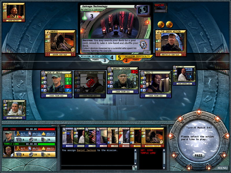 Stargate Online Trading Card Game - screenshot 4