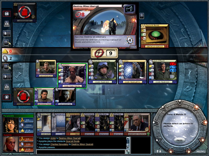 Stargate Online Trading Card Game - screenshot 2