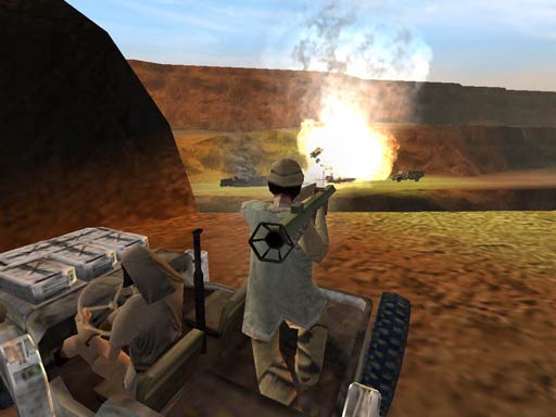 WW II: Desert Rats - screenshot 1