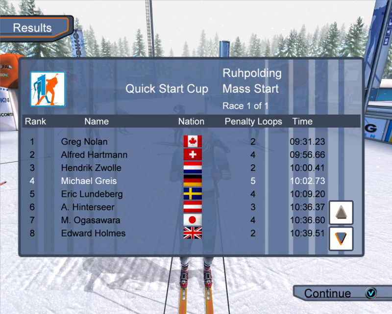 RTL Biathlon 2008 - screenshot 23