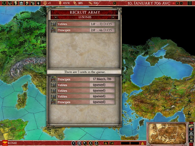 Europa Universalis: Rome - screenshot 3