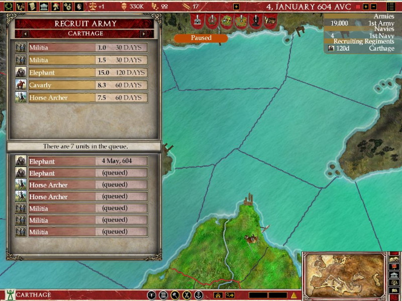 Europa Universalis: Rome - screenshot 2