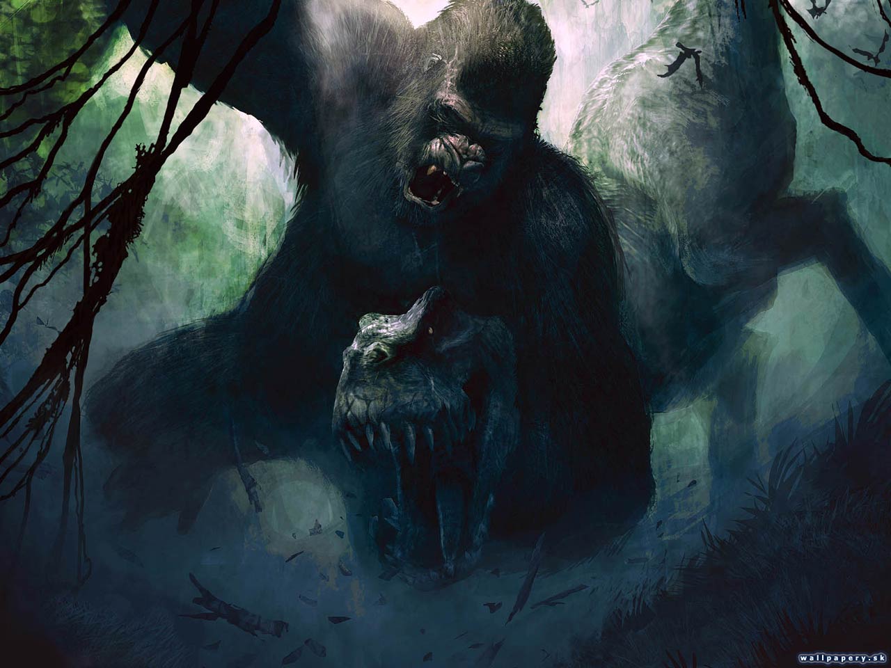 Peter Jackson's King Kong - wallpaper 3