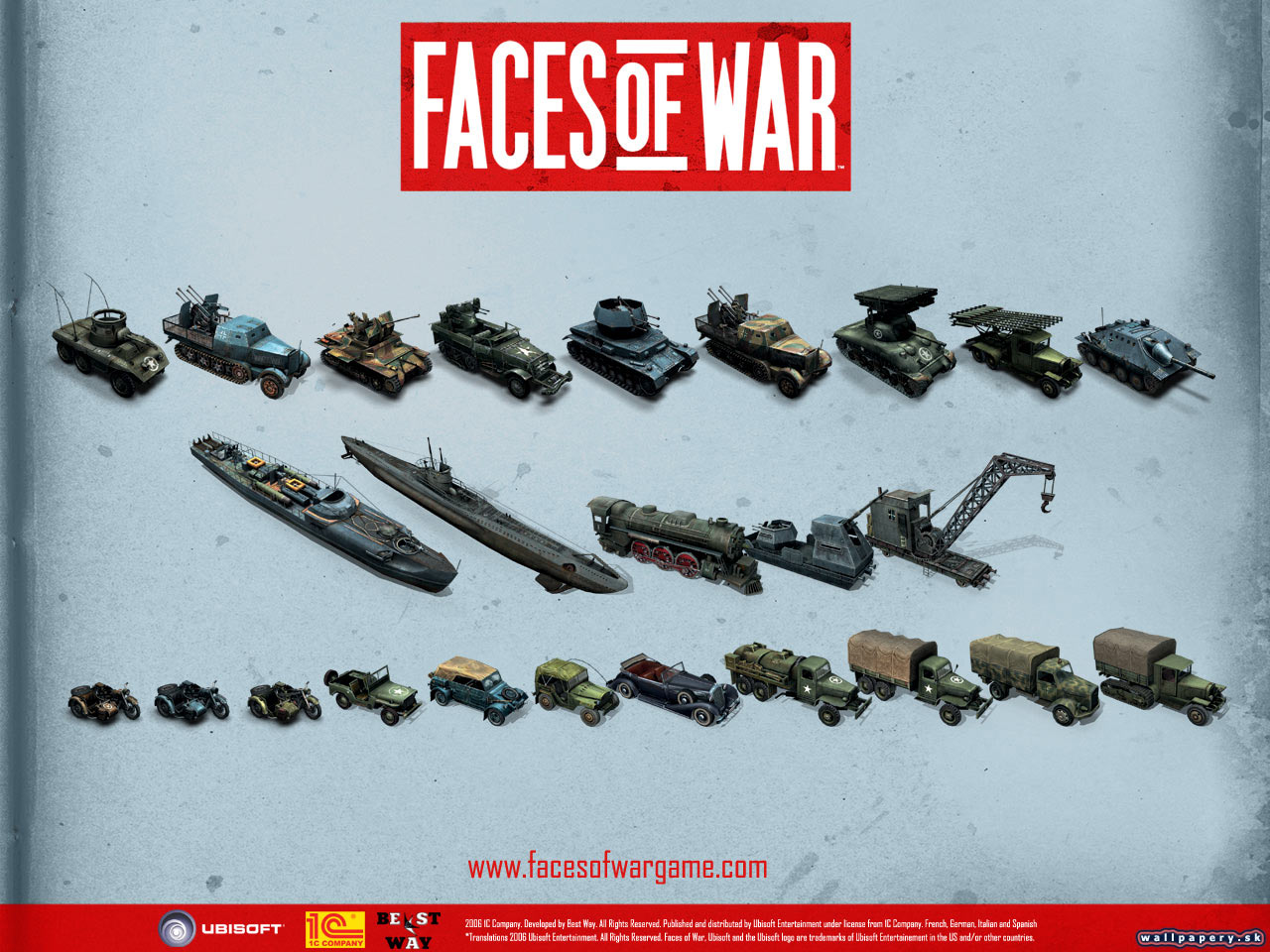 Faces of War - wallpaper 2