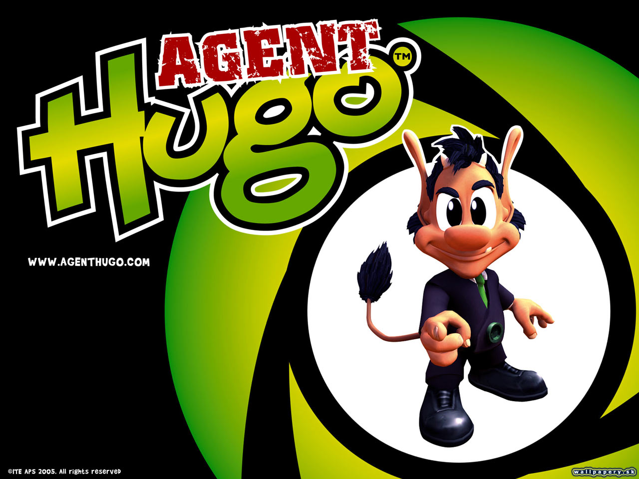 Agent Hugo - wallpaper 1