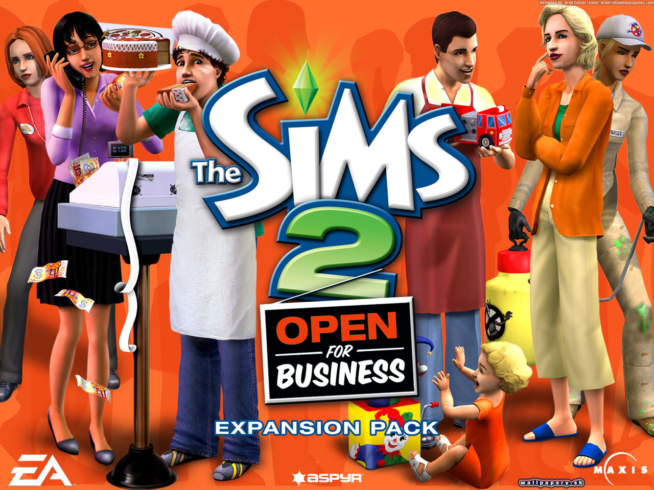 The Sims 2: Open for Business - wallpaper 3