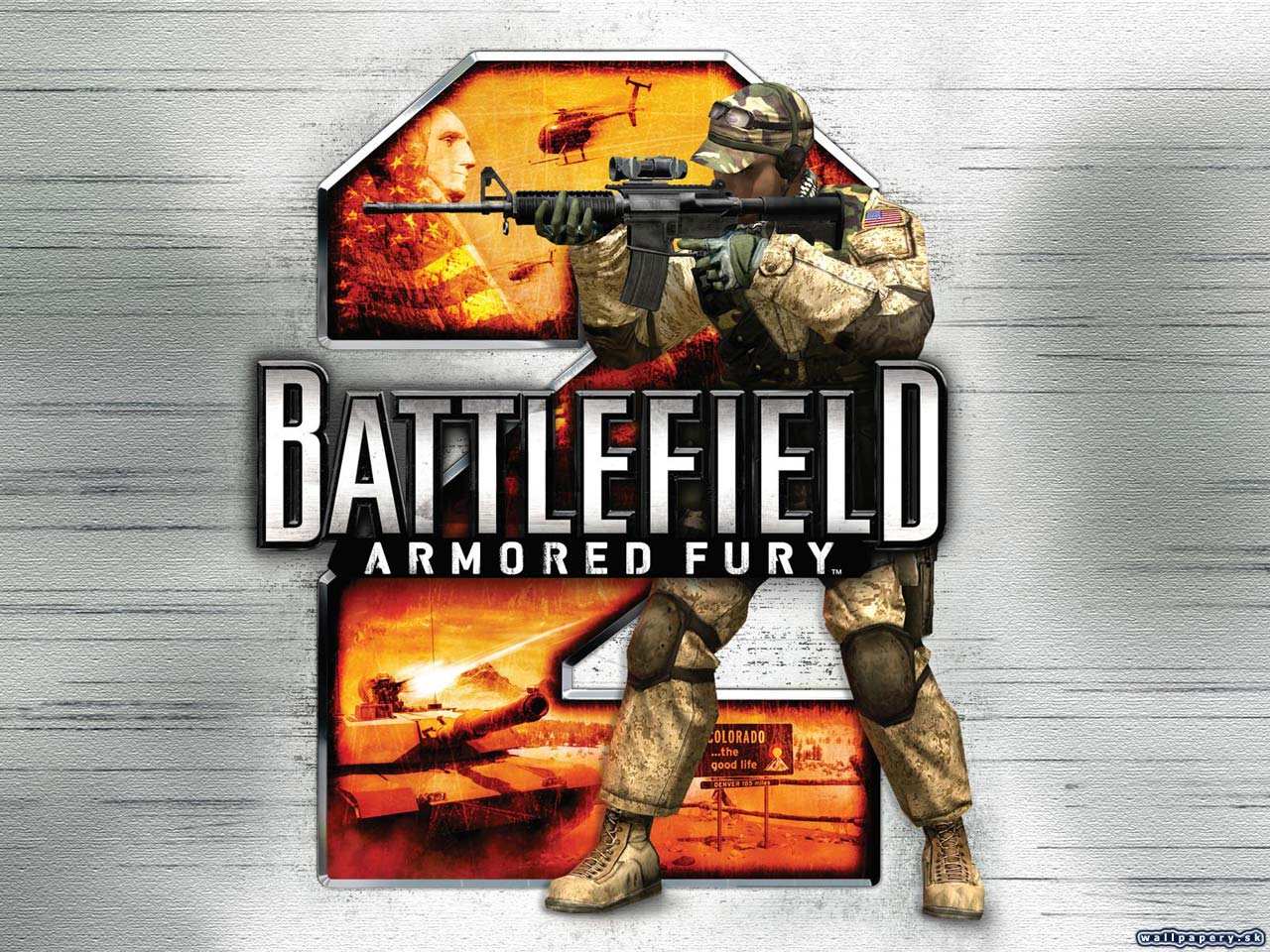 Battlefield 2: Armored Fury - wallpaper 2