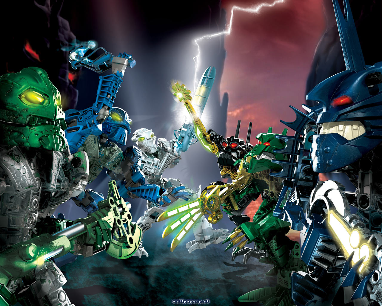 Bionicle Heroes - wallpaper 3