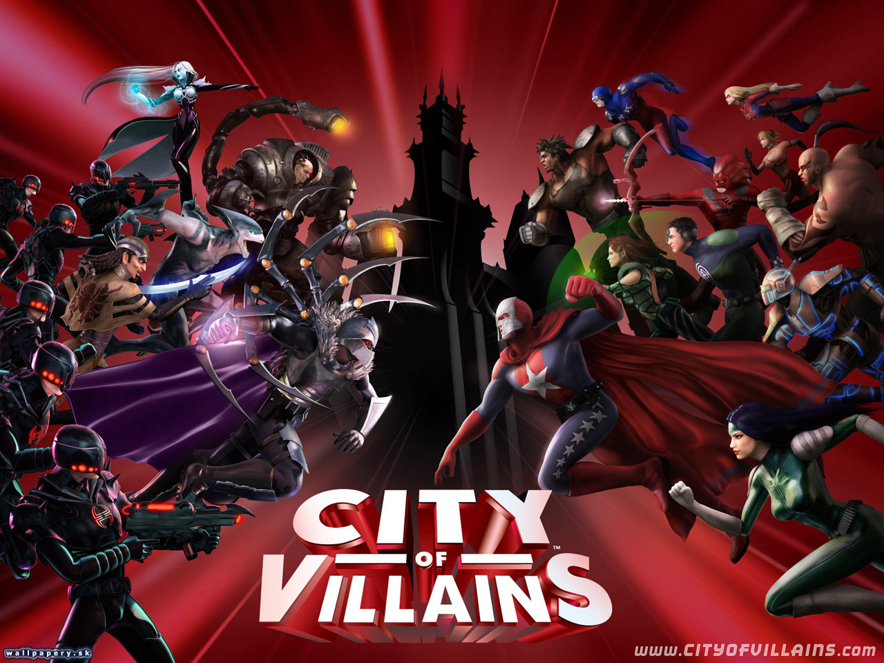 City of Villains - wallpaper 3