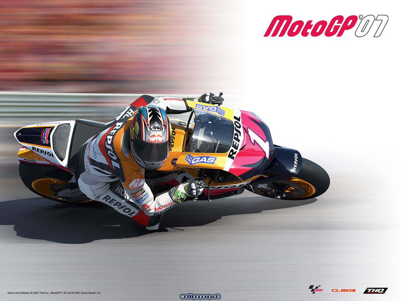 MotoGP 07 - wallpaper 9