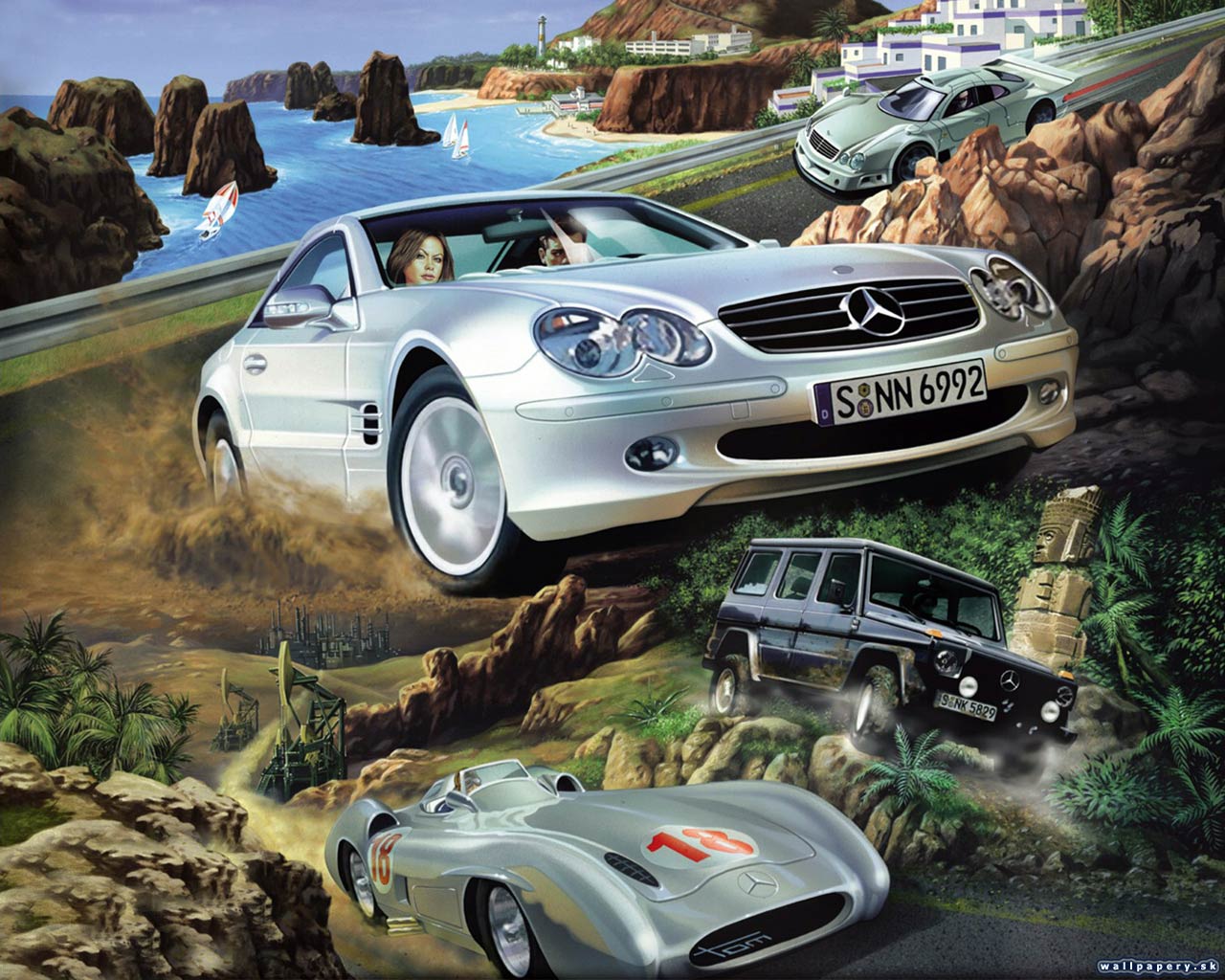 Mercedes-Benz World Racing - wallpaper 4