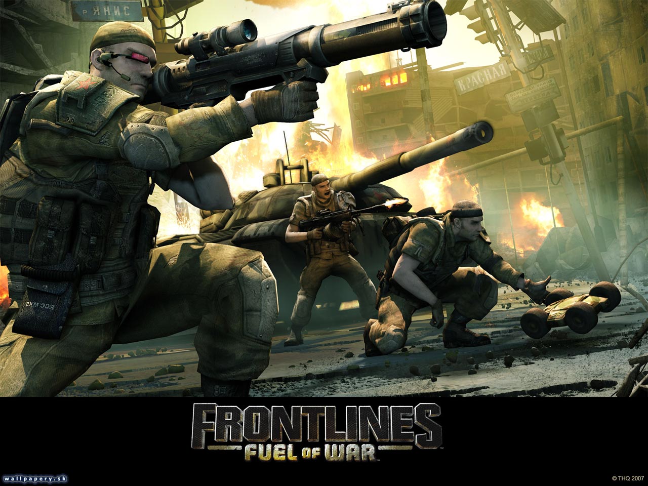 Frontlines: Fuel of War - wallpaper 5