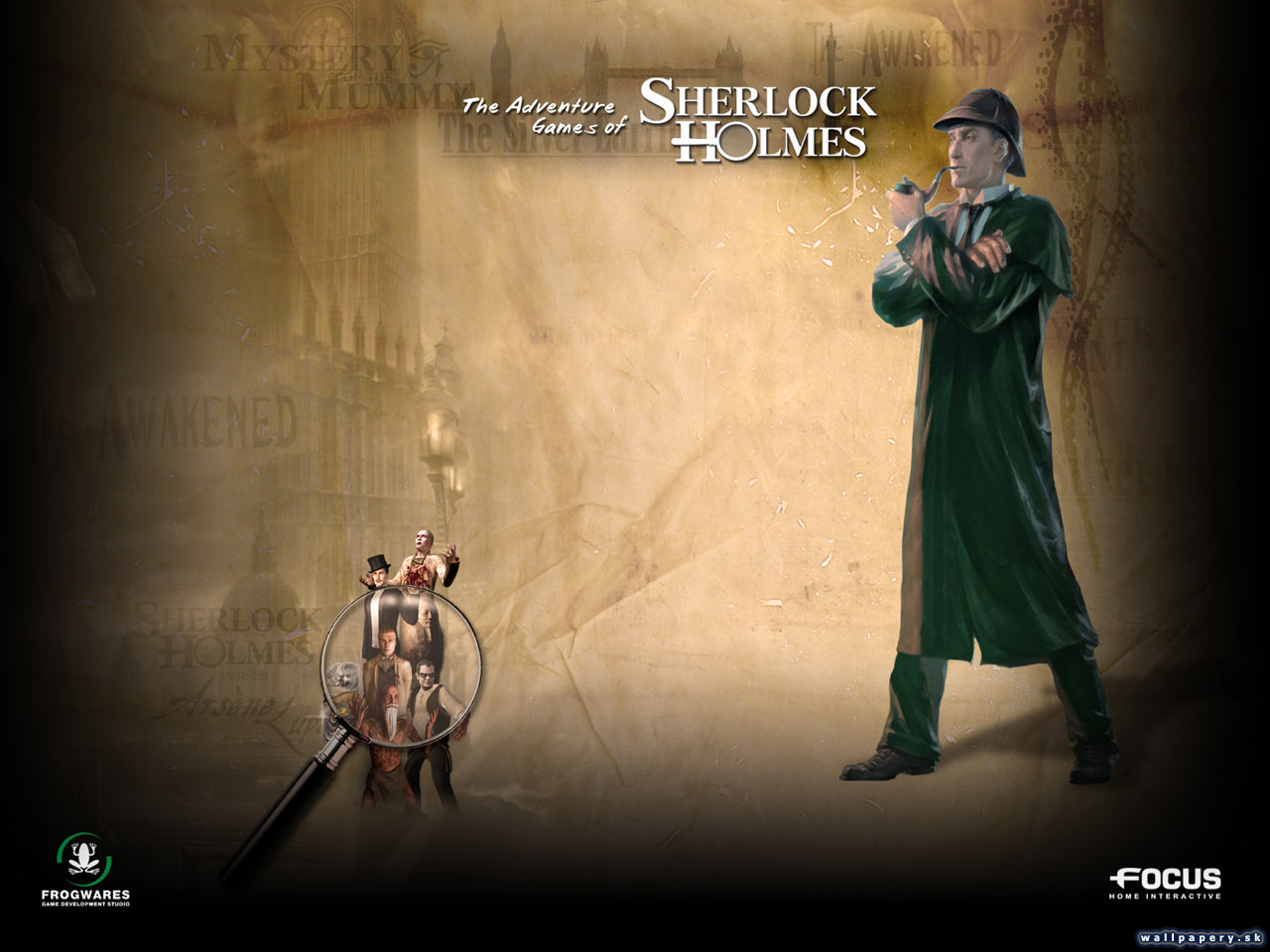 Sherlock Holmes: The Mystery of the Mummy - wallpaper 1