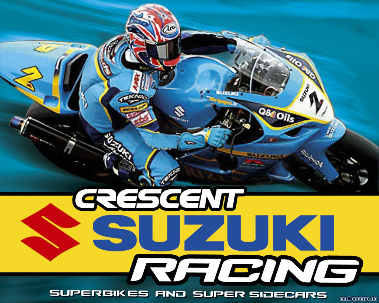 Crescent Suzuki Racing: Superbikes and Supersides - wallpaper 1