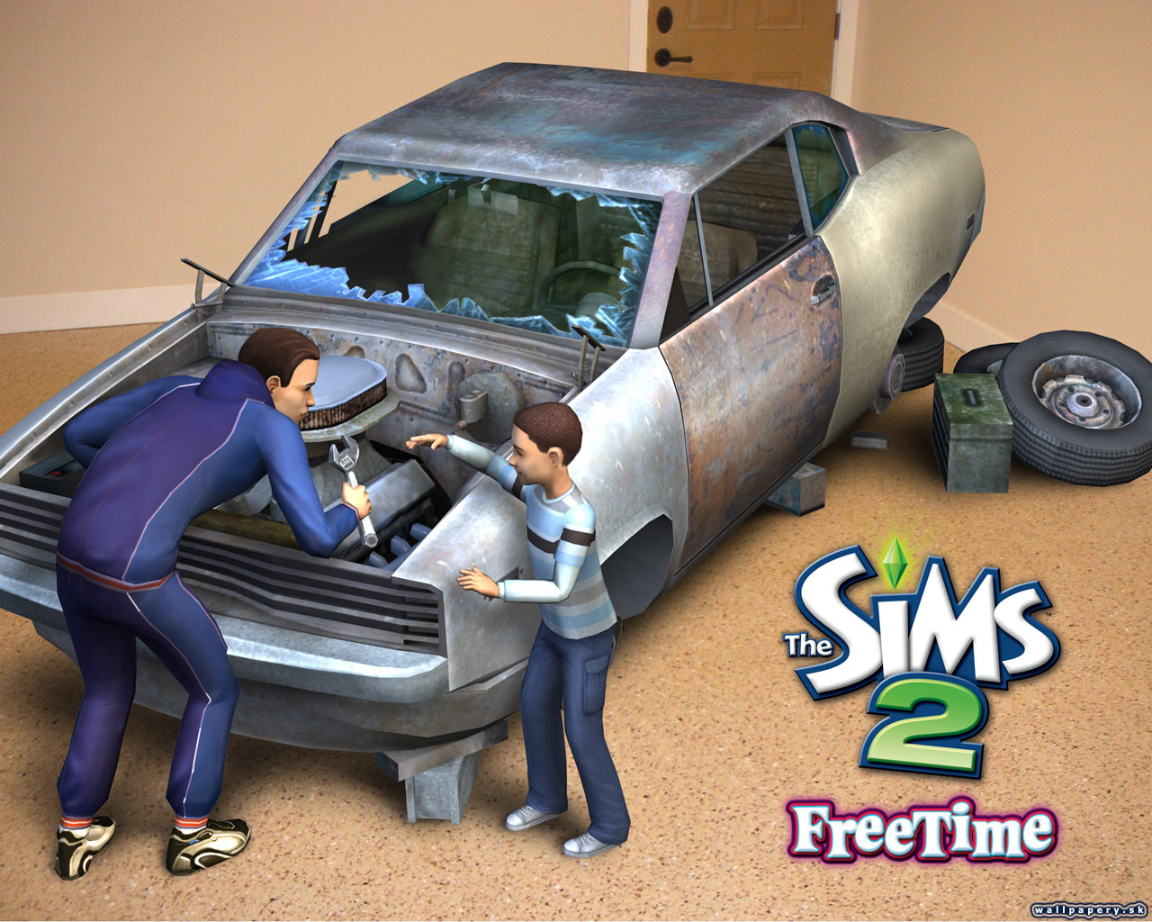 The Sims 2: Free Time - wallpaper 5