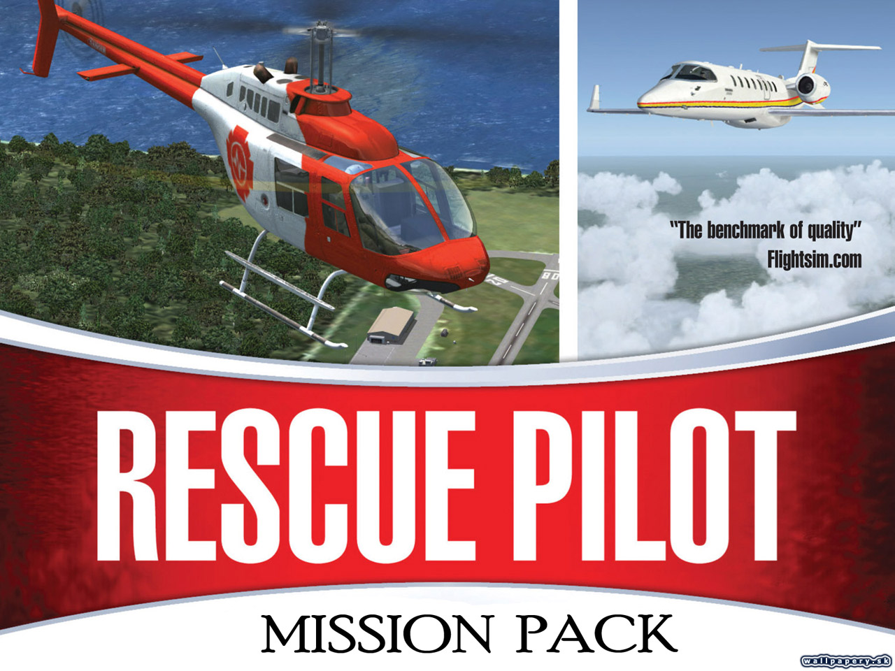 Microsoft Flight Simulator X: Rescue Pilot Mission Pack - wallpaper 1