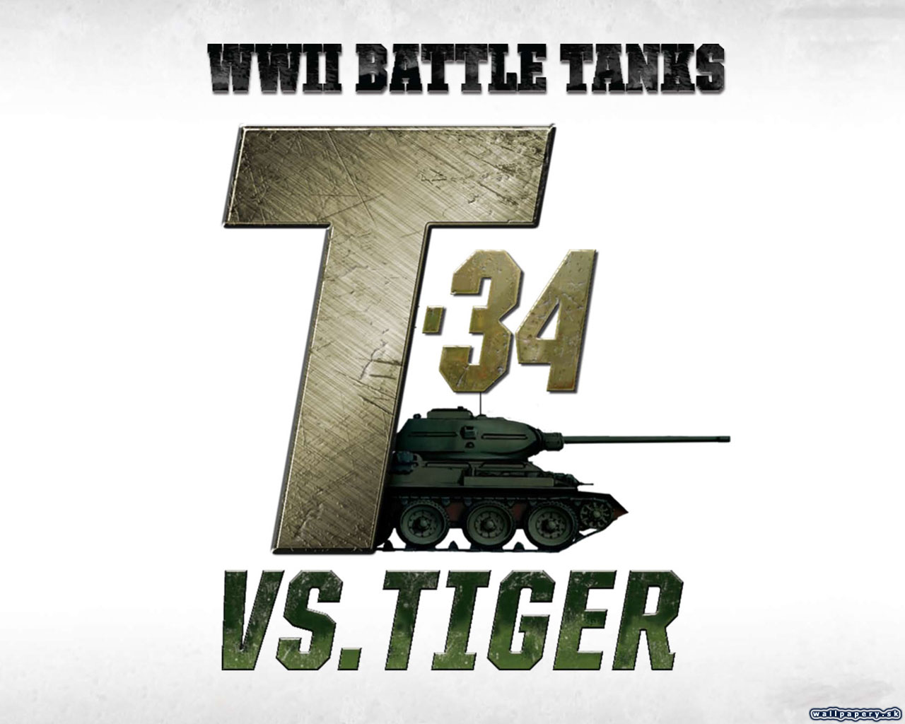 WWII Battle Tanks: T-34 vs. Tiger - wallpaper 1