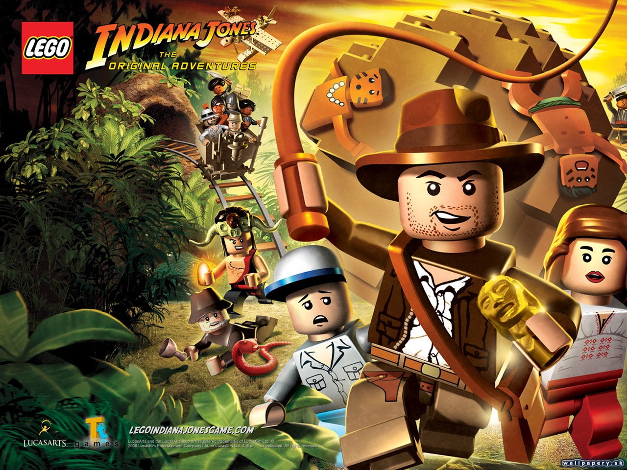 LEGO Indiana Jones: The Original Adventures - wallpaper 7