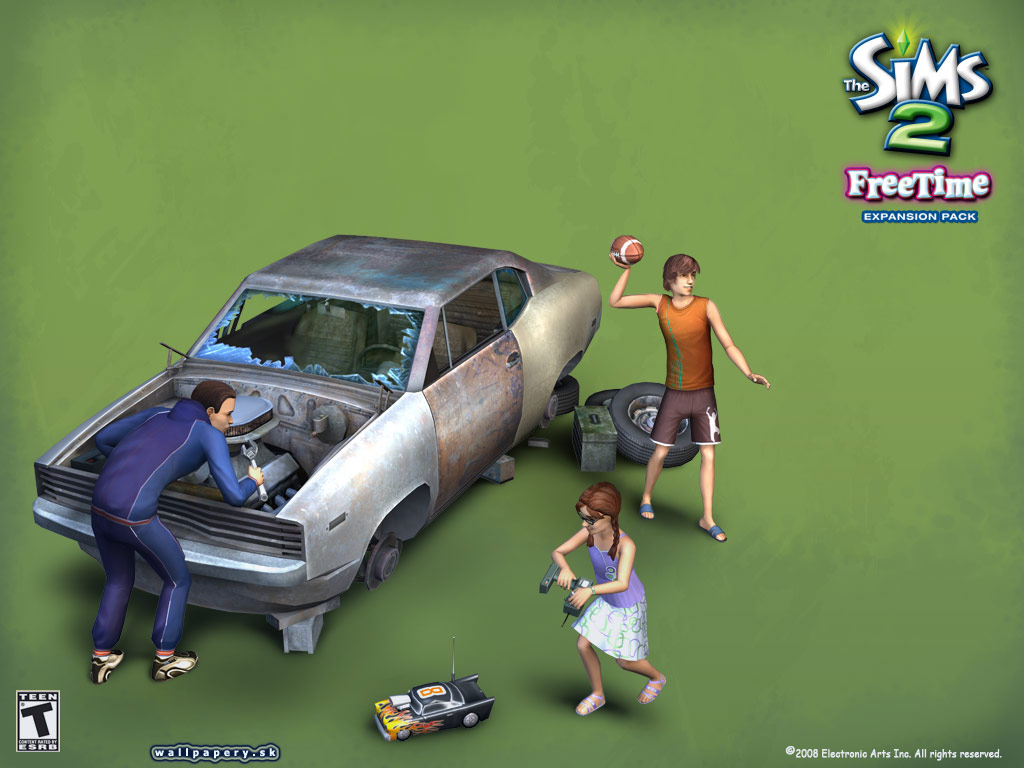 The Sims 2: Free Time - wallpaper 11