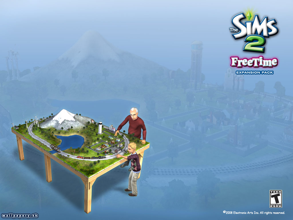 The Sims 2: Free Time - wallpaper 14