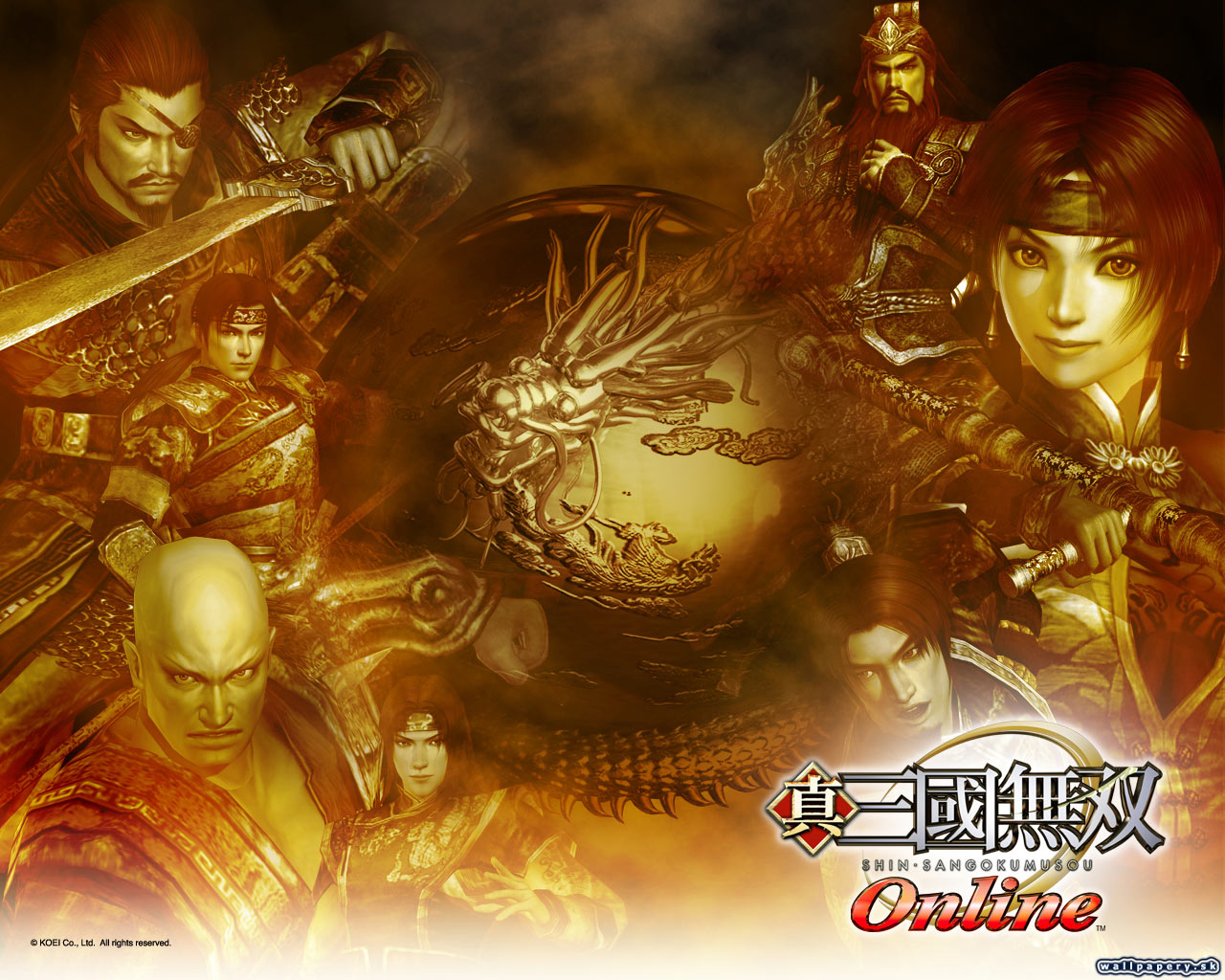 Dynasty Warriors Online - wallpaper 3