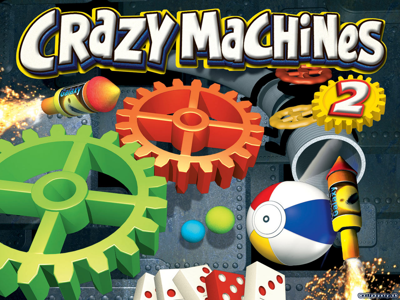 Crazy Machines II - wallpaper 7