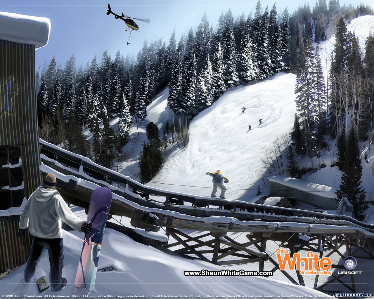 Shaun White Snowboarding - wallpaper 3