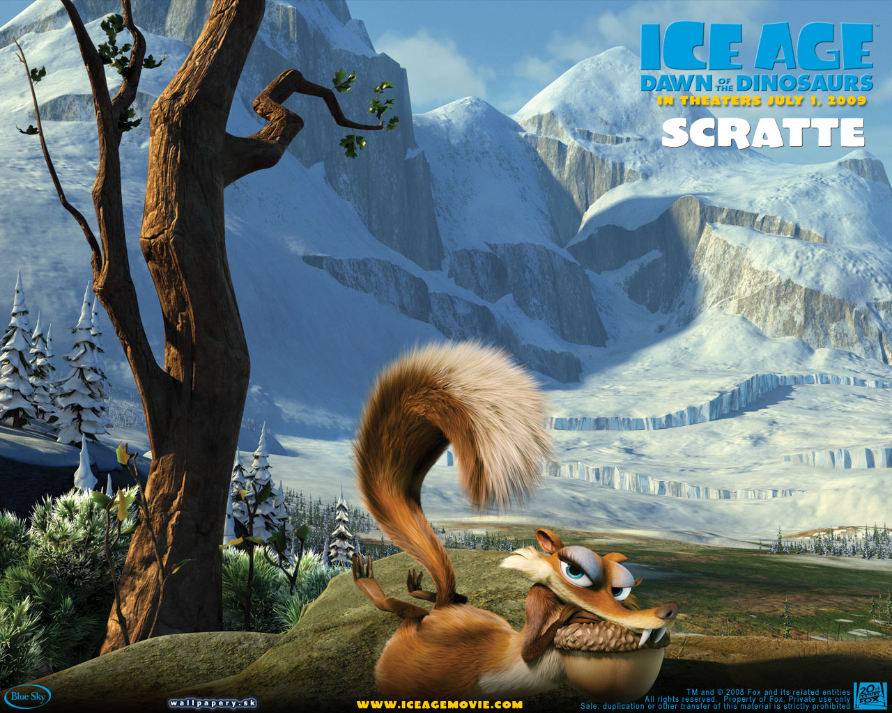 Ice Age 3: Dawn of the Dinosaurs - wallpaper 4