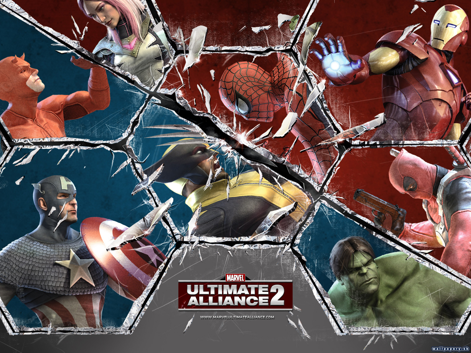 Marvel: Ultimate Alliance 2 - wallpaper 2