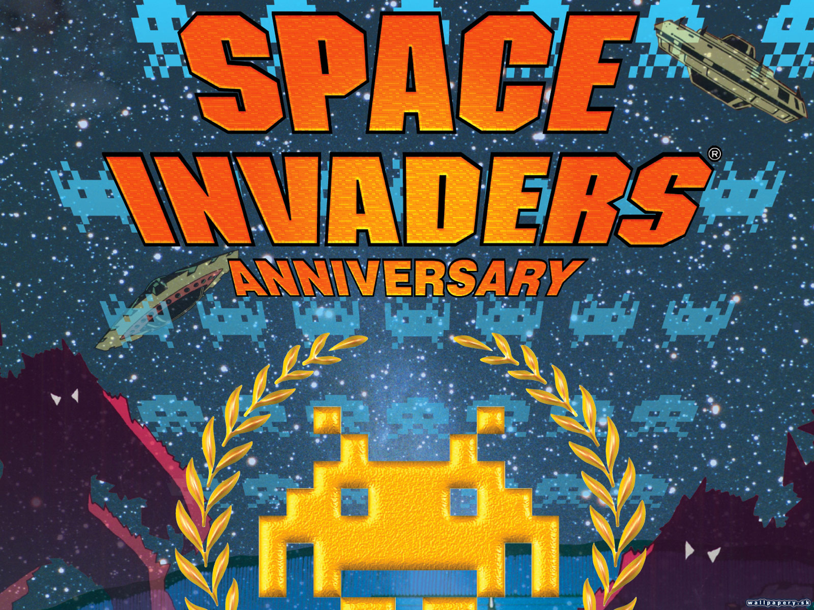 Space Invaders Anniversary - wallpaper 2