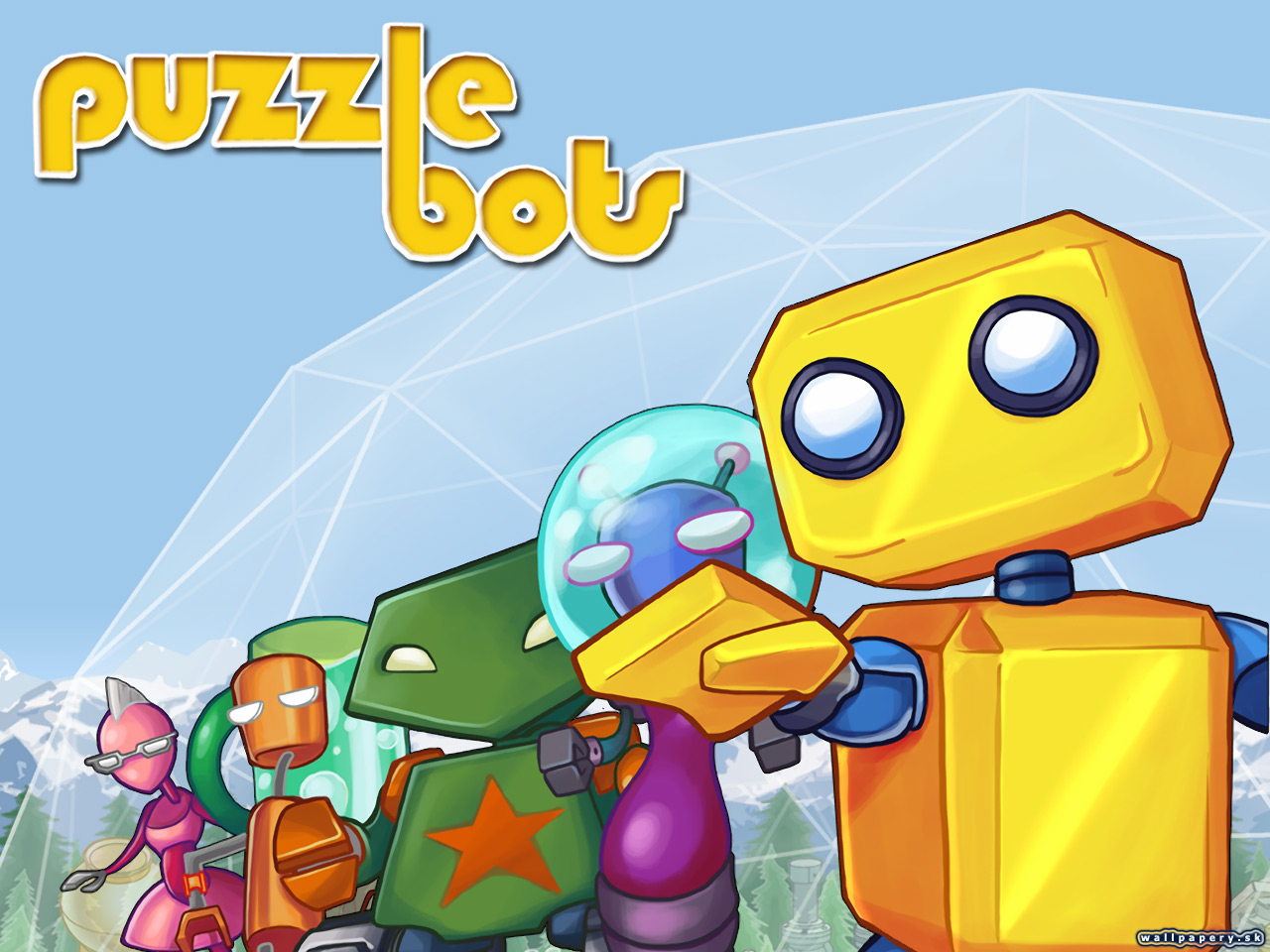 Puzzle Bots - wallpaper 2