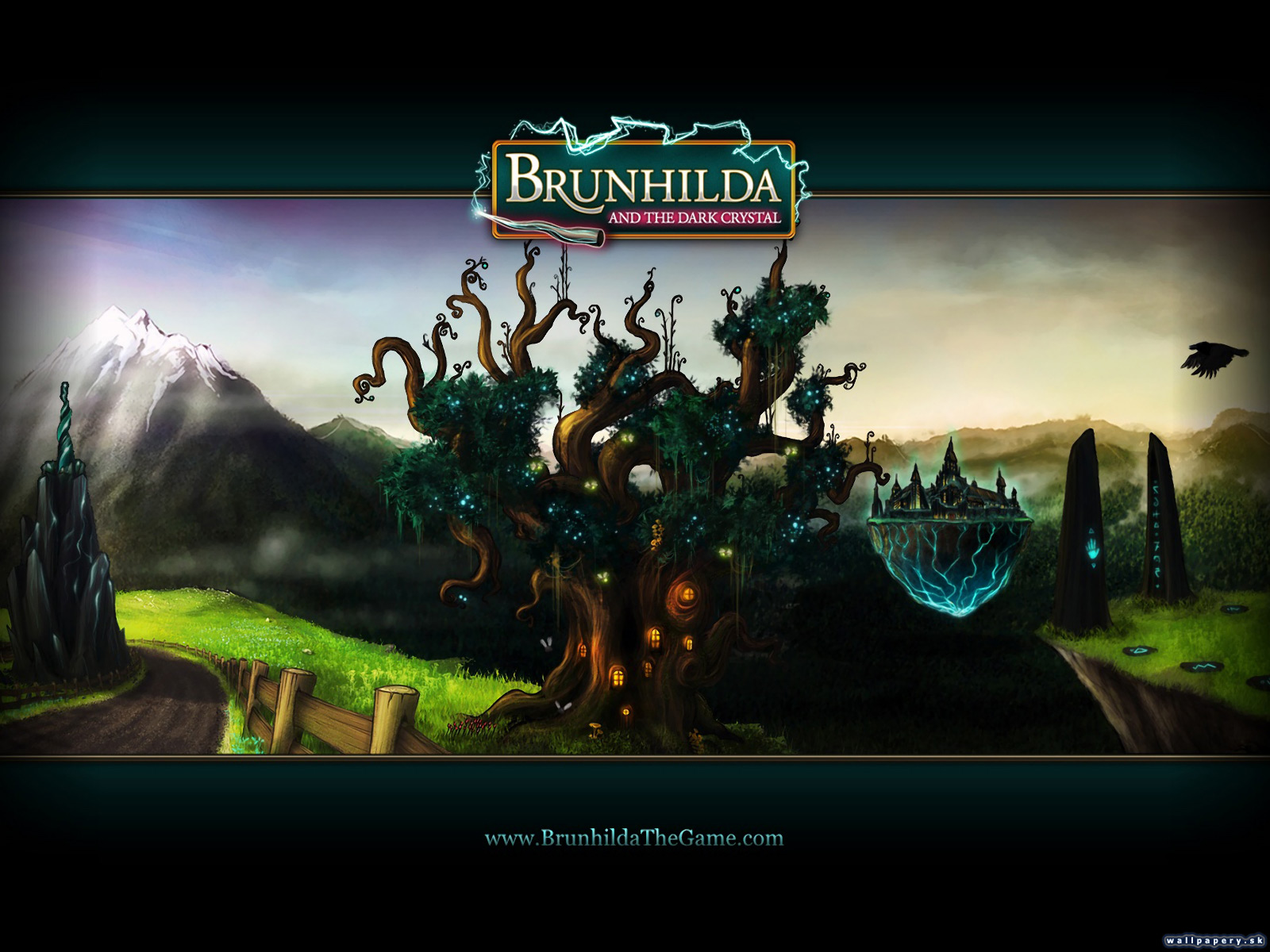 Brunhilda and the Dark Crystal - wallpaper 1