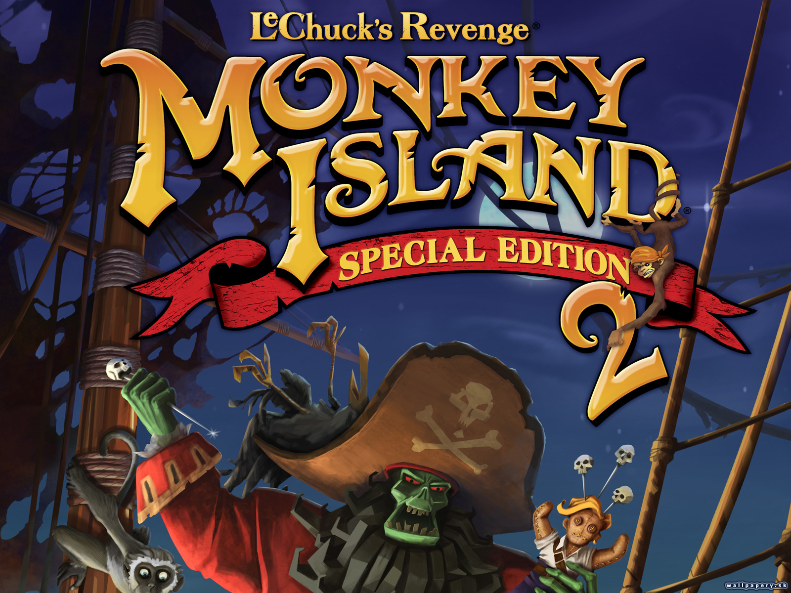 Monkey Island 2 Special Edition: LeChuck's Revenge - wallpaper 2