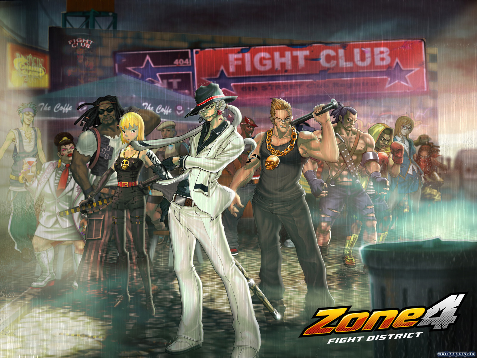 Zone 4: Fight District - wallpaper 1