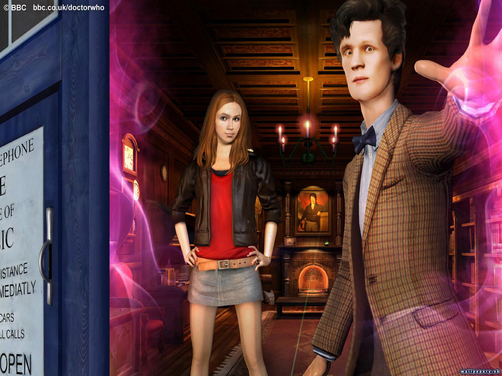 Doctor Who: The Adventure Games - TARDIS - wallpaper 2