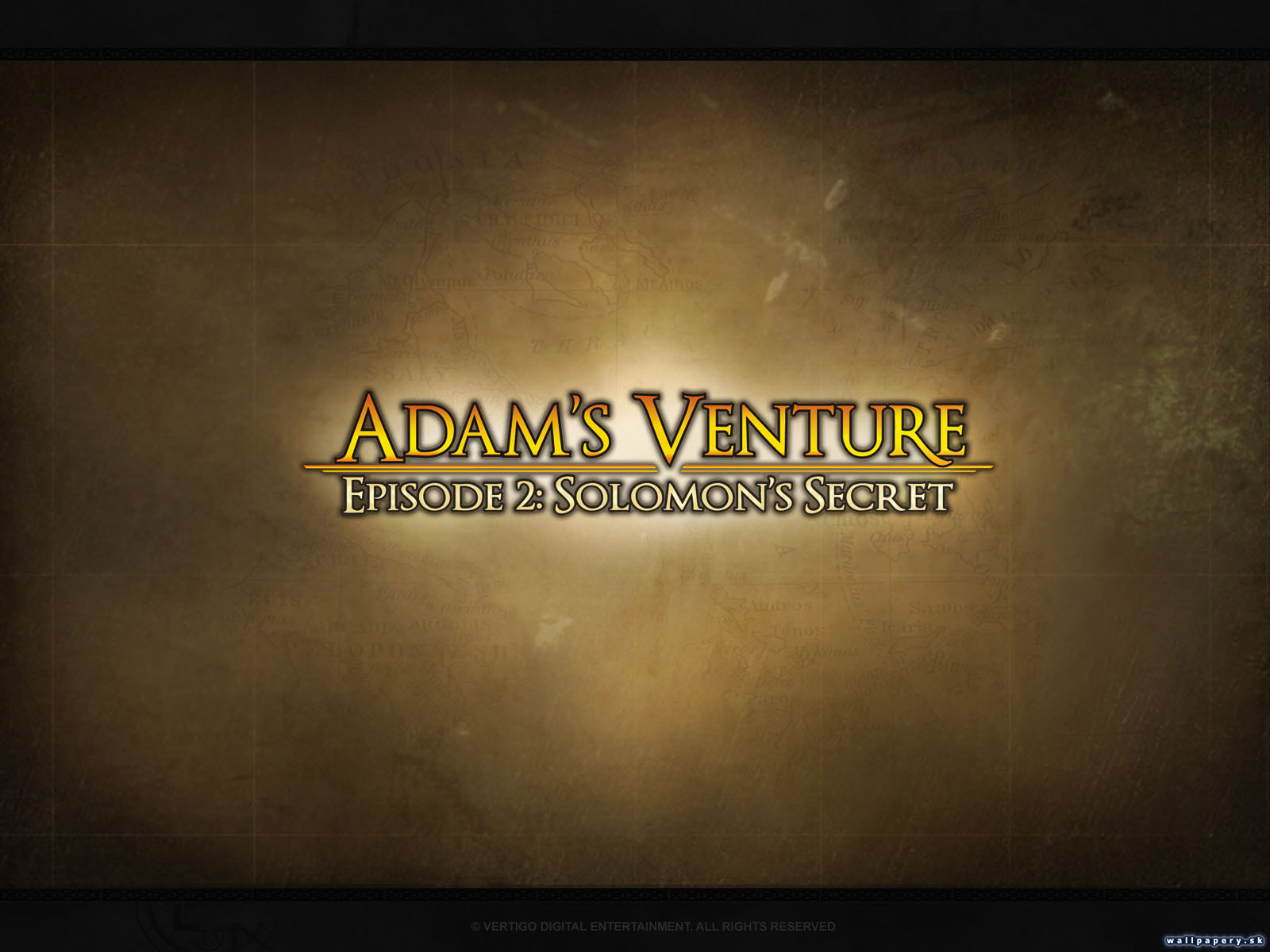 Adam's Venture: Solomon's Secret - wallpaper 1