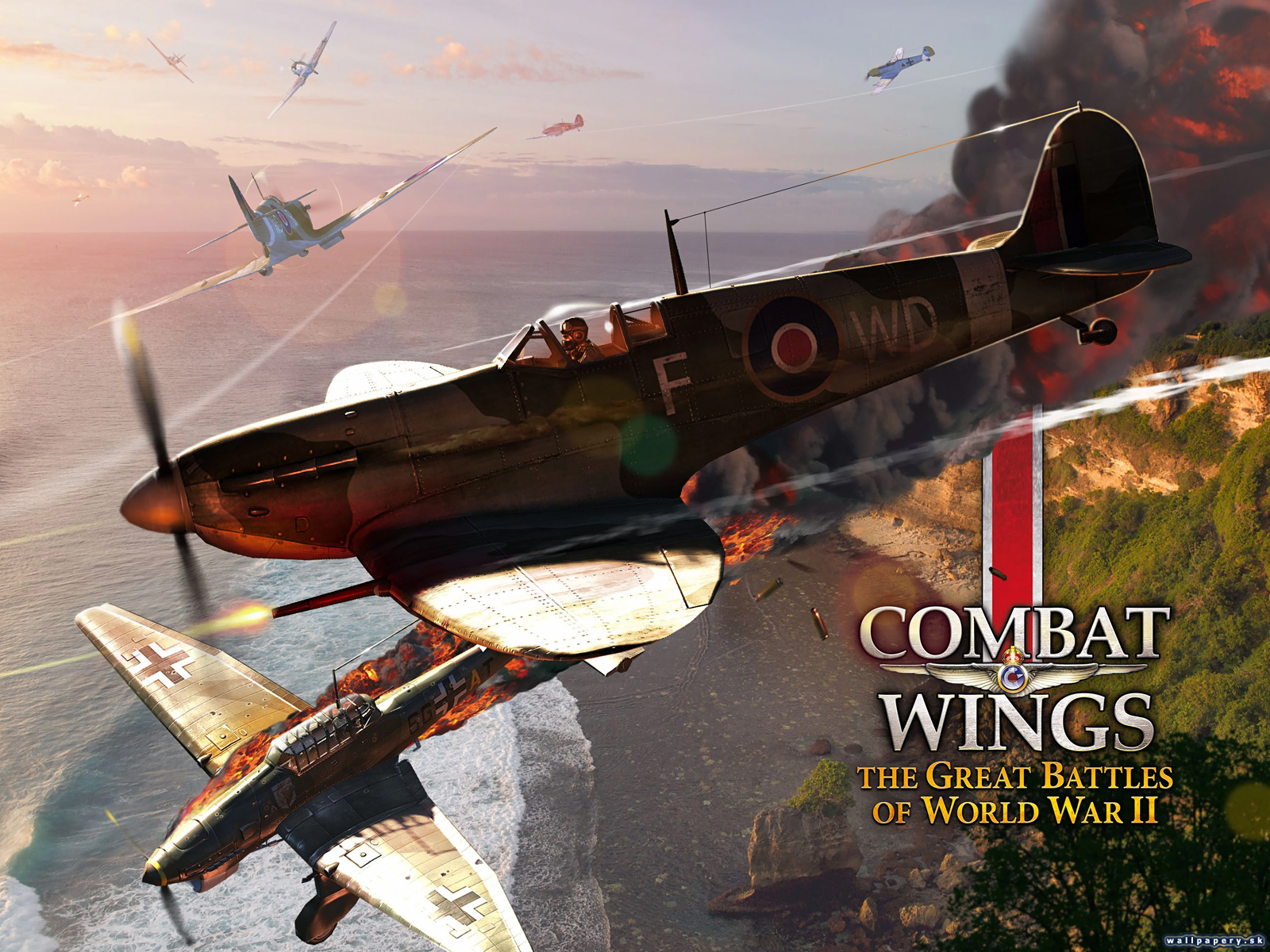 Combat Wings: The Great Battles of WWII - wallpaper 2