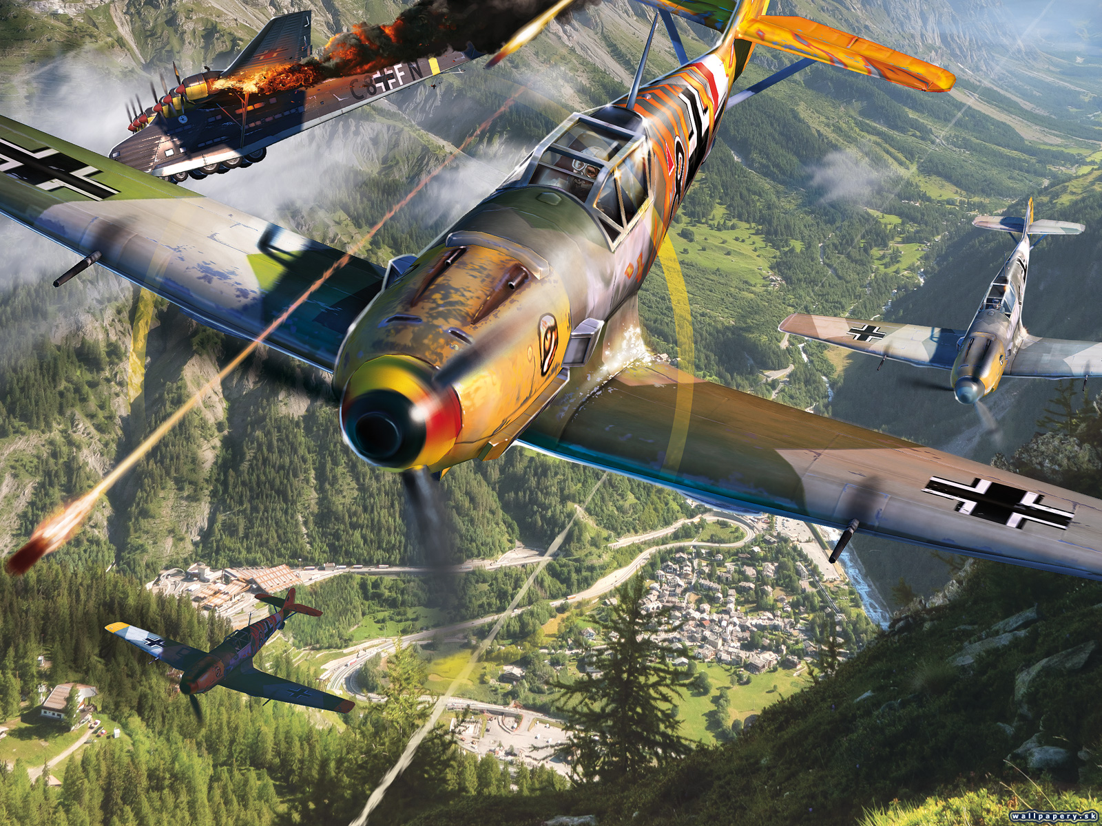 Combat Wings: The Great Battles of WWII - wallpaper 5