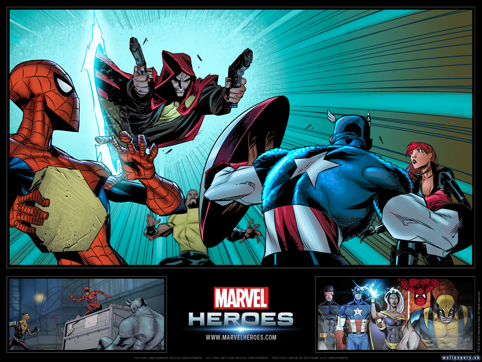 Marvel Heroes - wallpaper 3