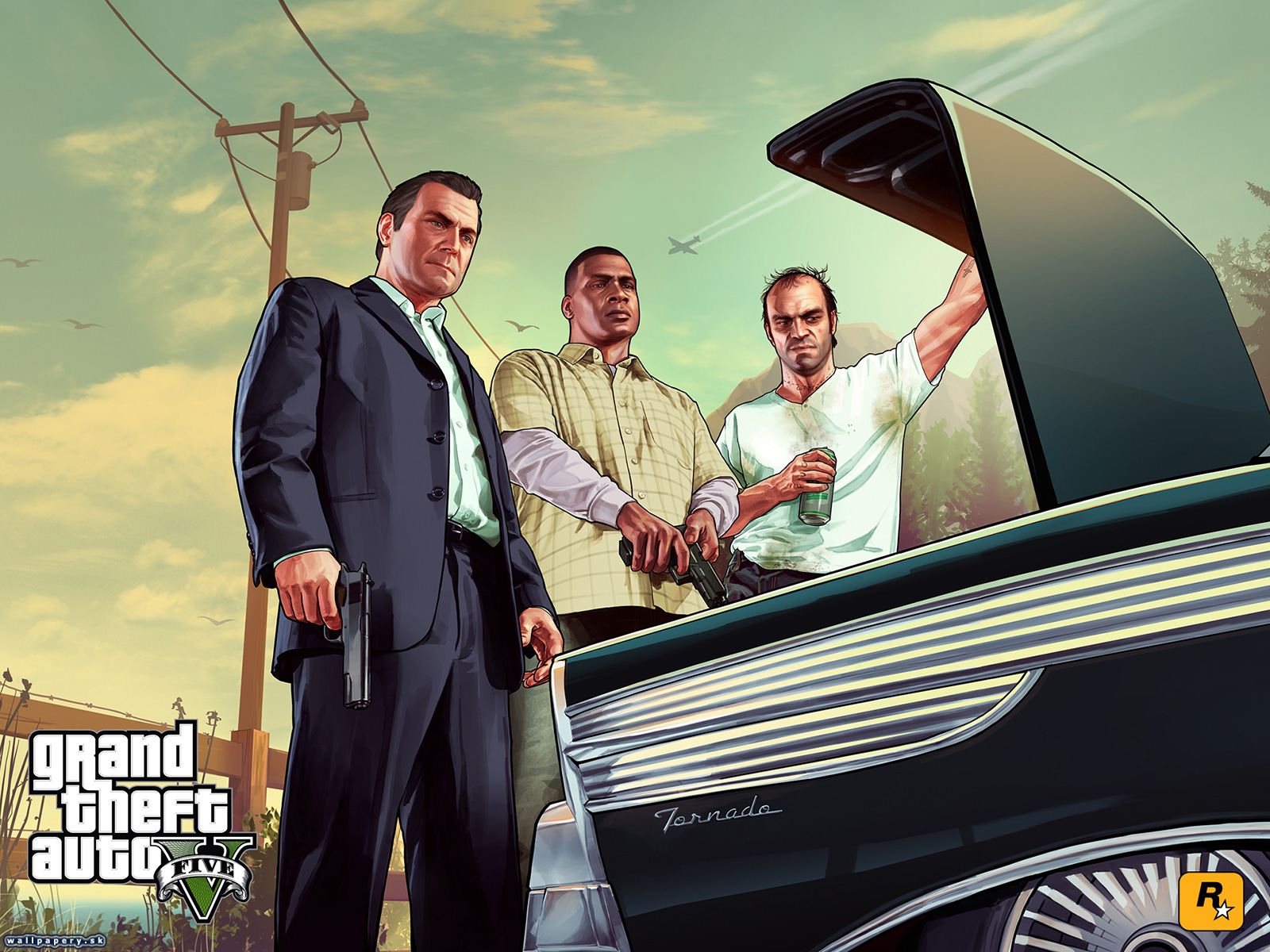 Grand Theft Auto V - wallpaper 12