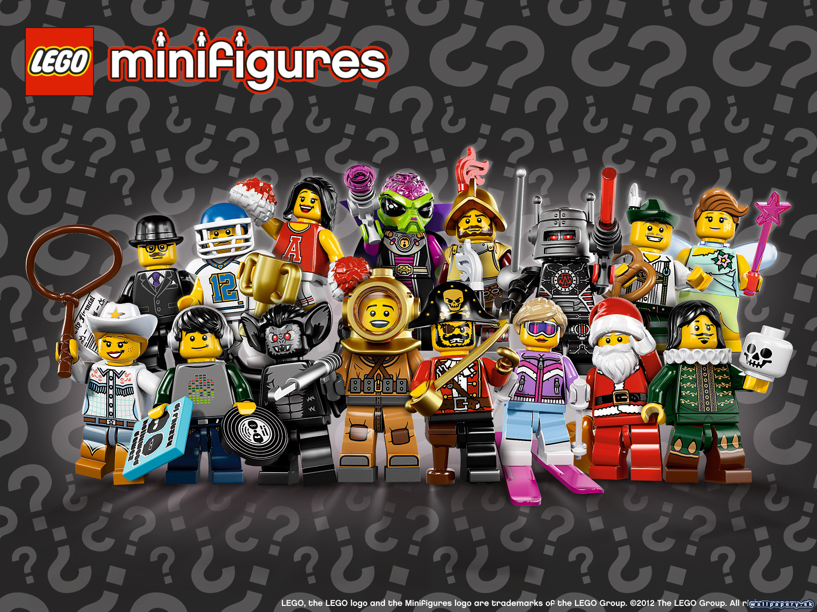 LEGO Minifigures Online - wallpaper 1