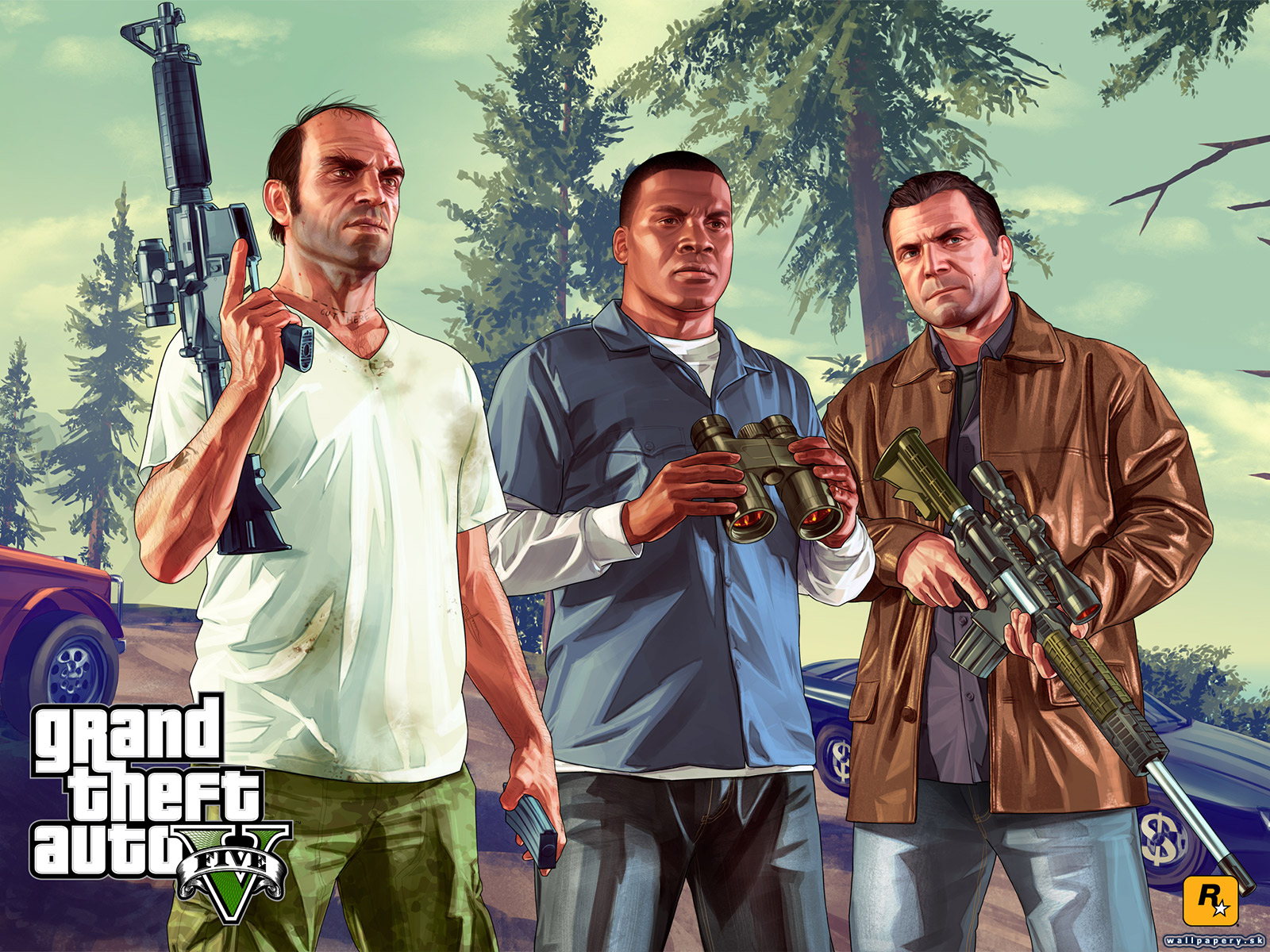 Grand Theft Auto V - wallpaper 23