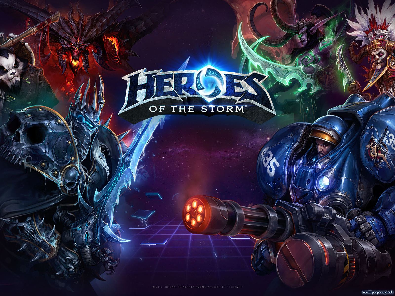 Heroes of the Storm - wallpaper 1