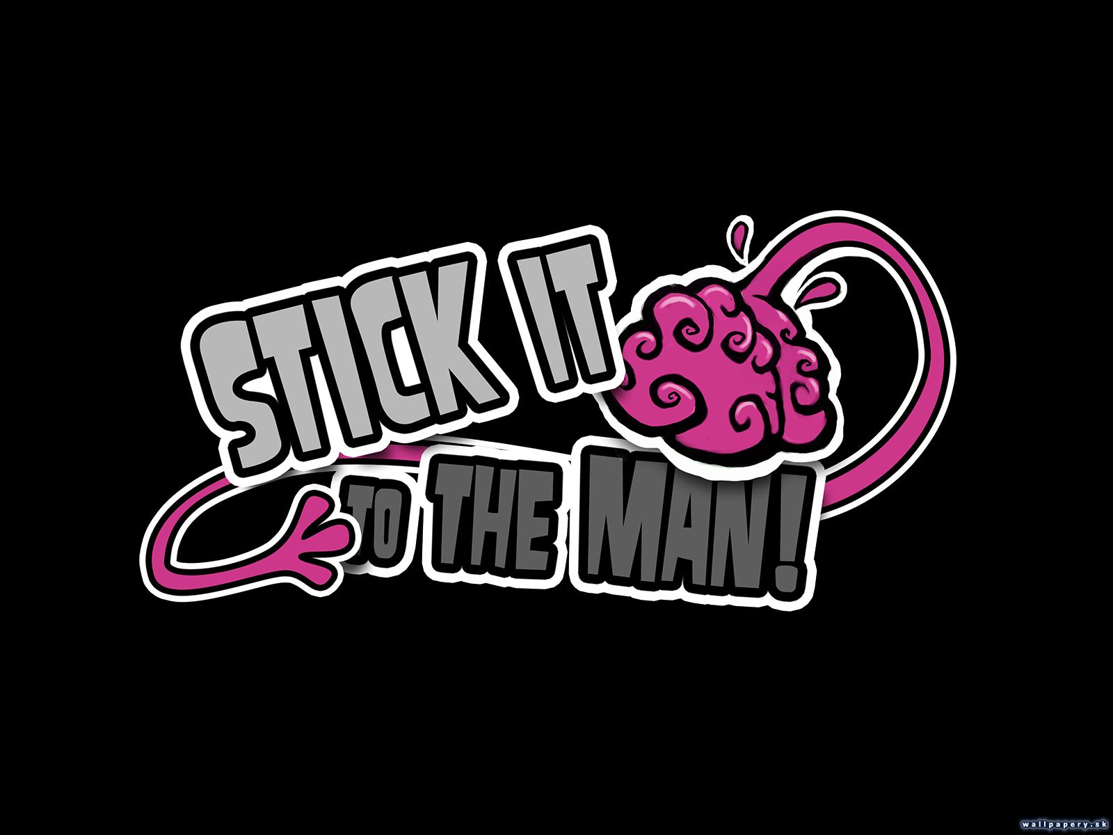 Stick It to The Man - wallpaper 2