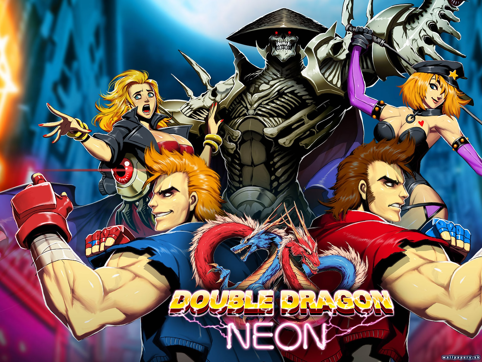 Double Dragon: Neon - wallpaper 1