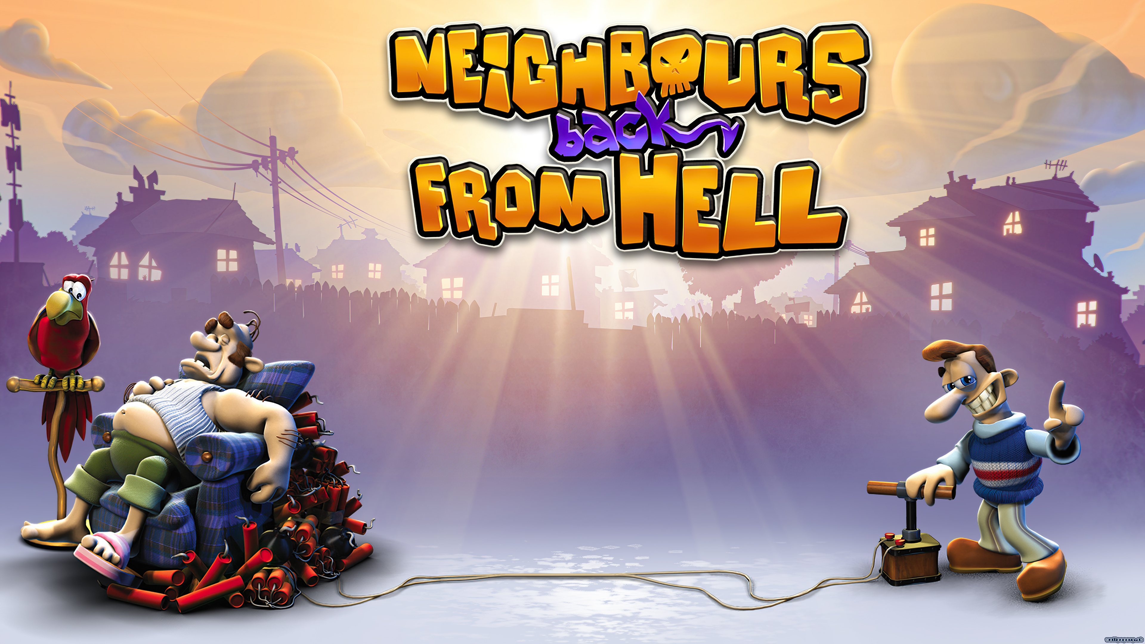 Neighbours back From Hell - wallpaper 1