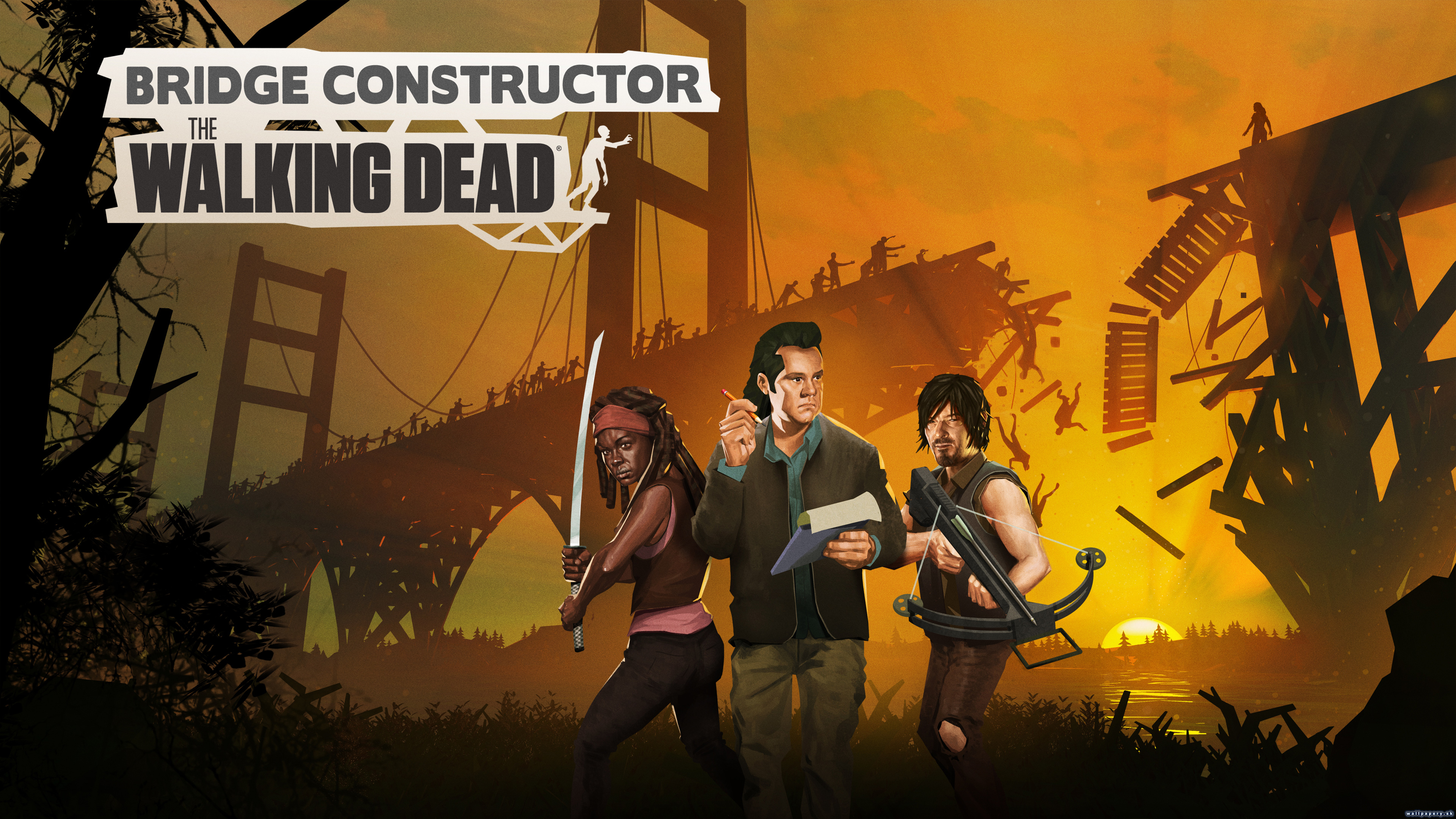 Bridge Constructor: The Walking Dead - wallpaper 1