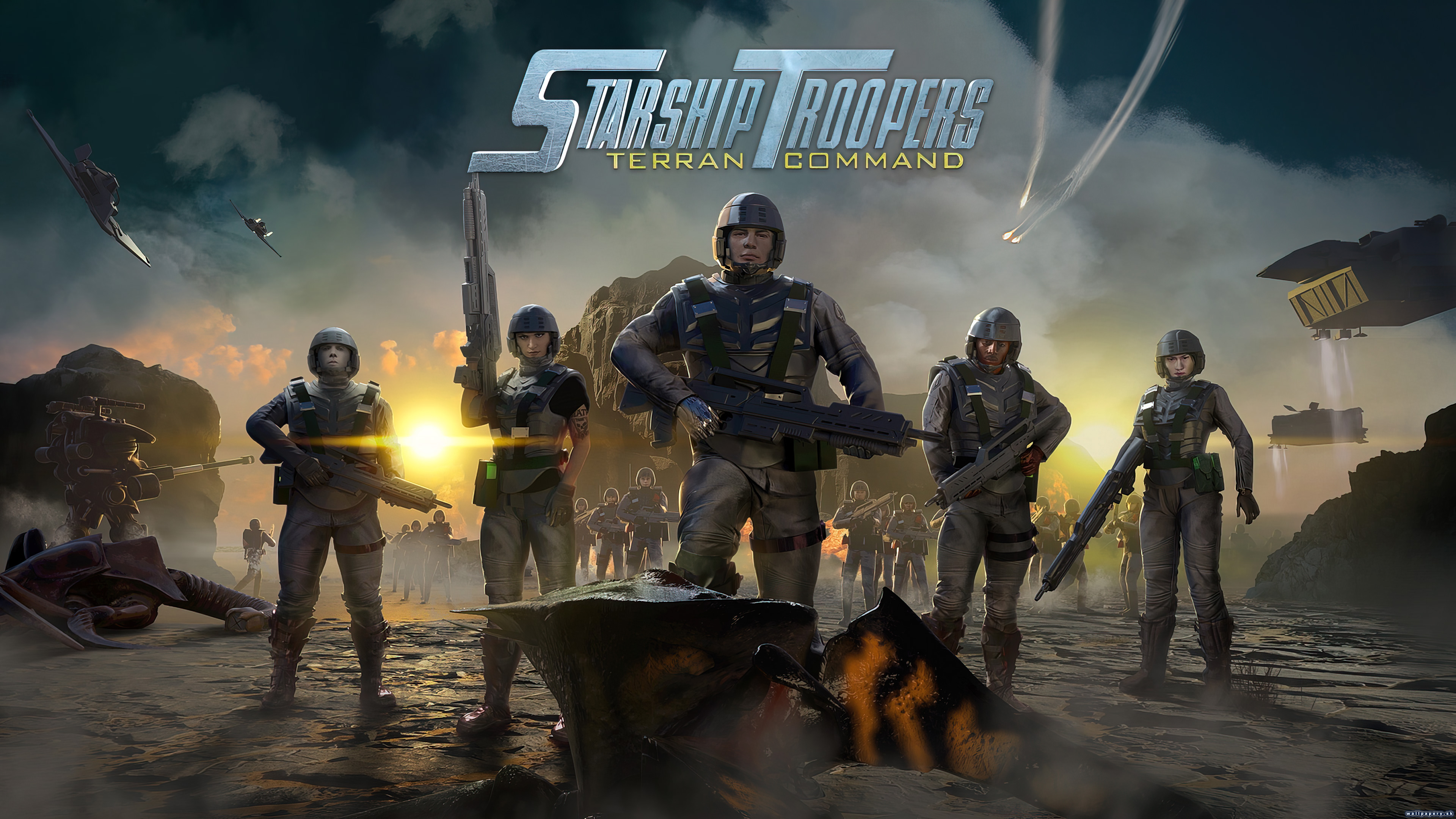 Starship Troopers: Terran Command - wallpaper 1