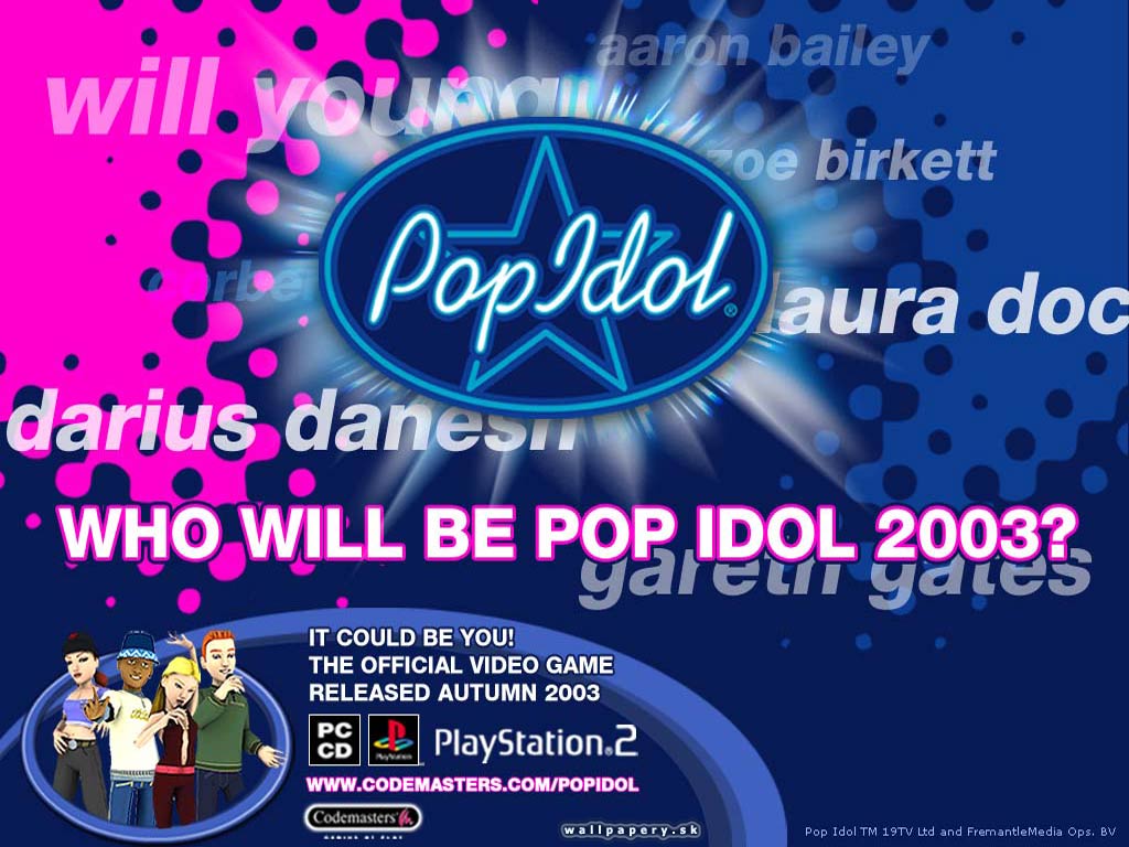 Pop Idol - wallpaper 3